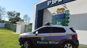 Pol&iacute;cia Militar em Coxim prende homem em flagrante por furto 