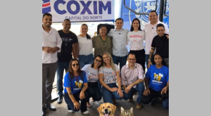 Vereadora L&uacute;cia da AAVC participa do lan&ccedil;amento da Caravana da Castra&ccedil;&atilde;o em Coxim