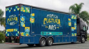 Coxim recebe projeto "Circula Cultura MS" com apresenta&ccedil;&otilde;es art&iacute;sticas em carreta itinerante