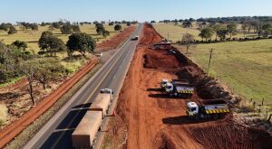 BR-163 vira corredor de obras e pode atrasar viagens em MS 