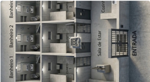 Banheiro privativo, cozinha e TV: como &eacute; 'acomoda&ccedil;&atilde;o' onde Bernal est&aacute; preso em Campo Grande