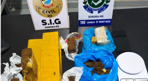 Policia militar e policia civil fecham duas bocas de fumo, apreende drogas e dinheiro em Sonora