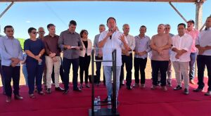 Em Terenos, Gerson Claro destaca transpar&ecirc;ncia e impacto de investimentos em obras de MS