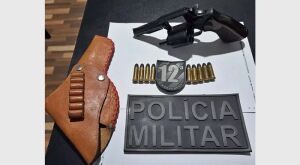 Homem &eacute; detido ap&oacute;s agredir mulher e tentar atropelar cunhado em S&atilde;o Gabriel do Oeste