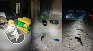Em Coxim, dupla atira contra equipe do Choque e um acaba morto ao ser baleado