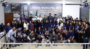 Juventude em A&ccedil;&atilde;o aproxima estudantes do Legislativo e fortalece participa&ccedil;&atilde;o cidad&atilde; em Coxim