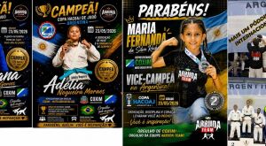 Academia Arruda Team de Coxim supera desafios e conquista t&iacute;tulos internacionais na Copa Jud&ocirc; Hacoaj na Argentina 