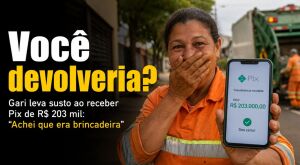 Gari leva susto ao receber Pix de R$ 203 mil: "Achei que era brincadeira"