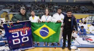 Atletas do Instituto Inovando levam Coxim ao p&oacute;dio internacional com cinco medalhas na Argentina