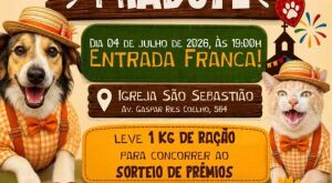 Arrai&aacute; da MiAdote em Coxim promete m&uacute;sica, solidariedade e divers&atilde;o em prol dos animais resgatados