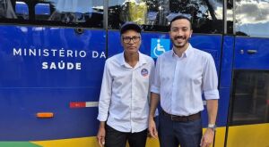 Pedro Gomes &eacute; contemplado com micro-&ocirc;nibus para a Sa&uacute;de