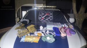 Pol&iacute;cia Militar prende homem por tr&aacute;fico de drogas e apreende mais de 2 quilos de entorpecentes em Rio Verde de MT/MS