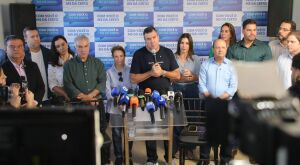 Riedel re&uacute;ne nove partidos e lan&ccedil;a reelei&ccedil;&atilde;o com frente unificada pelo desenvolvimento de MS