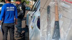 Homem avan&ccedil;a com dois fac&otilde;es contra policiais e morre em MS