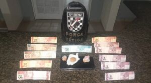 For&ccedil;a T&aacute;tica prende mulher por tr&aacute;fico e apreende pasta base de coca&iacute;na em Coxim