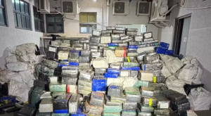 Pol&iacute;cia encontra mais de 7 toneladas de maconha escondidas em mata de MS
