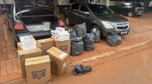 Pol&iacute;cia Militar prende tr&ecirc;s homens e apreende 800 ma&ccedil;os de cigarros contrabandeados em Rio Verde