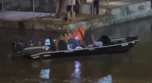 Bombeiros buscam homem que desapareceu nas &aacute;guas do Rio Taquari em Coxim 