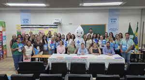 Capacita&ccedil;&atilde;o em Sala de Vacina qualifica profissionais de sa&uacute;de da regi&atilde;o norte em Coxim