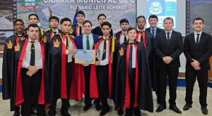 Cap&iacute;tulo Guardi&otilde;es da Natureza da Ordem DeMolay de Coxim recebe Mo&ccedil;&atilde;o de Congratula&ccedil;&atilde;o por indica&ccedil;&atilde;o do vereador Johnny Guerra Gai 