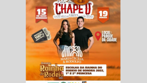 Festa do Chapéu em Sonora tem show da dupla Maria Cecília e Rodolfo no domingo (15)
