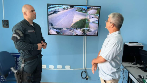 Prefeitura de Sonora em parceria com a Polícia Militar lança sistema de videomonitoramento 24h