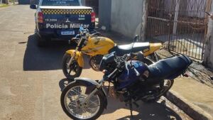 Polícia Militar realiza blitz e apreende motos irregulares em Coxim