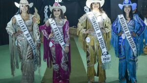Prefeitura de Sonora.  Festa do Chapéu: Rainha do Rodeio, 1ª e 2ª Princesas e Madrinha do Rodeio de Sonora 2023 são eleitas