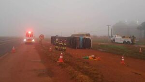 Morta em acidente de ônibus tinha 74 anos e 6 pessoas estão em estado grave