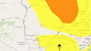 MS tem 31 cidades em alerta para temporal; veja se o seu município está na lista
