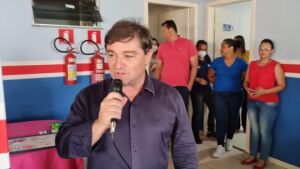 Prefeito Edilson Magro participa de reunião itinerante do Conselho de Saúde em Coxim 