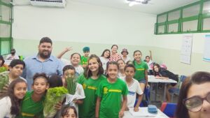 Recicla Verdinho: um projeto que incentiva a educação ambiental e a alimentação saudável nas escolas de Coxim