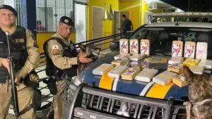 Homem preso com cocaína em Araxá foi militar temporário da Aeronáutica