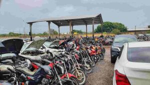 Detran-MS lança edital para leiloar 170 motos e 20 carros com lances a partir de R$ 766