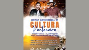 Sábado acontece em Coxim a Comitiva Empreendedora da Cultura Pantaneira: um evento que celebra a cultura do Pantanal