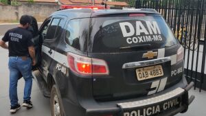 Polícia Civil prende autor de estupro em Coxim
