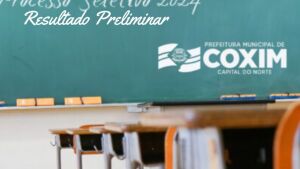 Prefeitura de Coxim divulga resultado preliminar de processo seletivo para educação