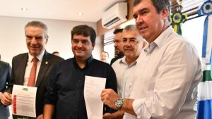 Com apoio de Paulo Corrêa, Riedel anuncia novos investimentos em Nioaque