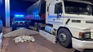Com farol de carreta apagado, traficante levava R$ 60 milhões em cocaína
