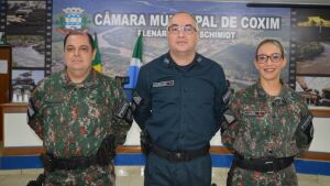 Comandante do 5º BPM participa da passagem de comando da 3ª Companhia de Polícia Militar Ambiental de Coxim
