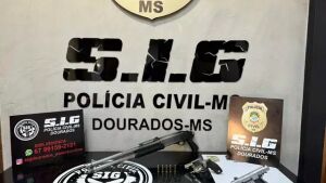 Grupo que vendia armas ilegais em aplicativo de conversa é preso em MS
