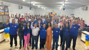 PSDB em Coxim oficializa candidatura de vice-prefeito e lança nove candidatos a vereador