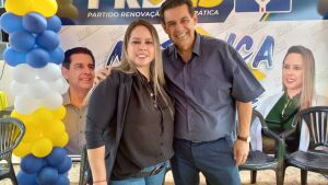 Pedro Ronny e Ingrid Delamare são homologados em convenção candidatos a prefeito e vice de Coxim com o slogan da campanha Mudança de Verdade
