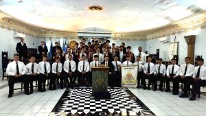 Capítulo Guardiães da Natureza da Ordem DeMolay realiza cerimônias de iniciação, posse da diretoria e celebração dos 40 anos de instalação em Coxim 