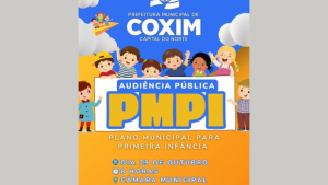 Prefeitura de Coxim realiza Audiência Pública para discussão do Plano Municipal para Primeira Infância (PMPI)
