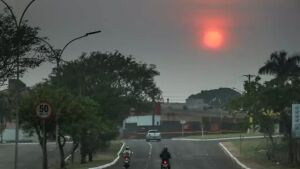 Frente fria chega para frear calorão em MS