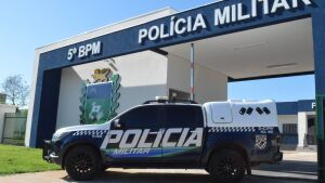 Polícia Militar prende homem com mandado de prisão em Coxim
