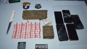 PM de Sonora e PM de Ouro Branco prendem quatro pessoas por tráfico e apreendem drogas