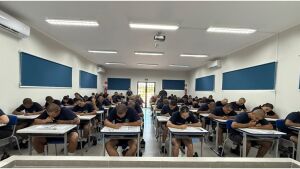 Alunos do Curso de Formação de Soldados da PMMS em Coxim concluem primeiras etapas e entram em semana de provas
