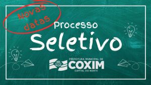 Inscritos devem ficar atentos as alterações do cronograma do Processo Seletivo da Educação em Coxim 
